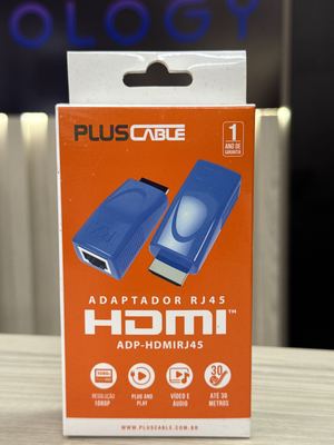Adaptador HDMI x RJ45 ADP-HDMIRJ45BL Plus Cable