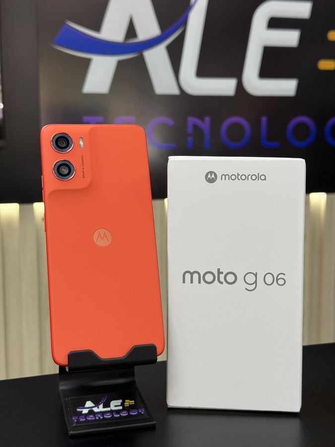 CEL. MOTOROLA G06 128GB LARANJA