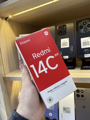 SMARTPHONE XIAOMI REDMI 14C BR 4+4GB RAM VIRTUAL + 256GB, VERDE (CX401VRD)