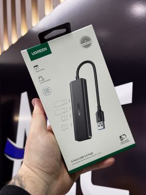 HUB UGREEN USB-C 3.0/4*USB-A 3.0 CM219
