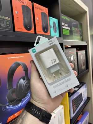 TOMADA 2 USB FCA-PD38 33W GAN FAM