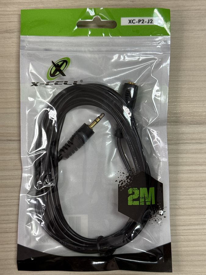 Cabo Extensor P2 2m XC-P2-J2 X-Cell