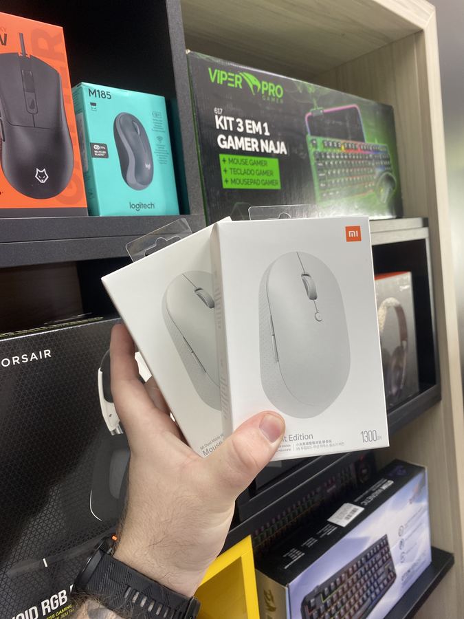 MOUSE MI DUAL MODE WIRELESS SILENT EDITION, BRANCO (XM502BRA)