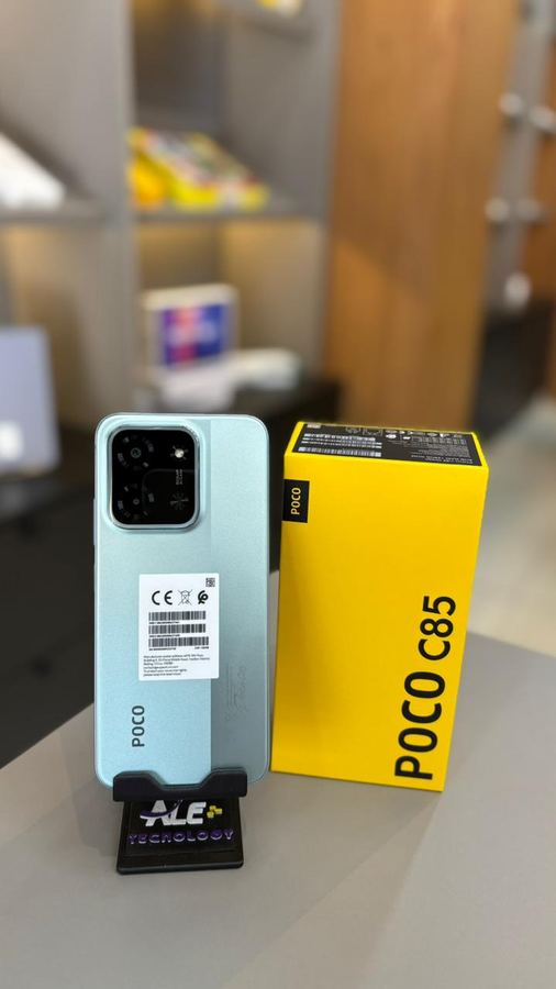 SMARTPHONE XIAOMI POCO C85 4G BR 6 6GB RAM VIRTUAL   128GB, VERDE (CX420VRD)