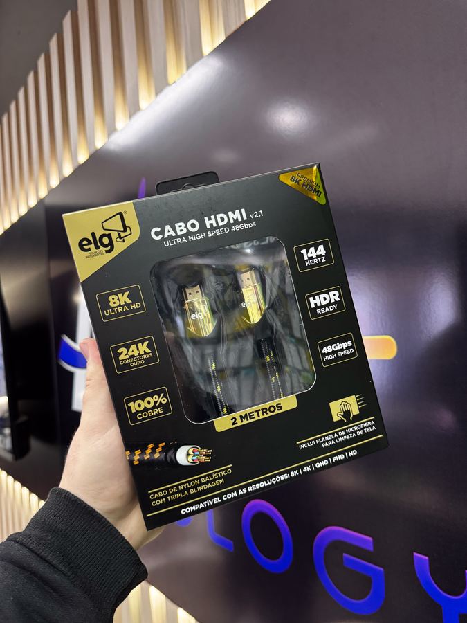 HS8K20 - CABO HDMI 2M 2.1V 8K