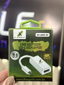 Cabo Adaptador Tipo C x Displayport XC-ADP-47 X-Cell