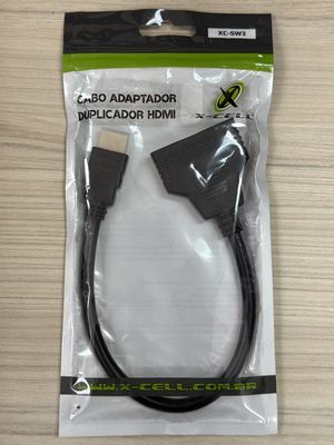 Cabo Duplicador HDMI XC-SW3 X-Cell