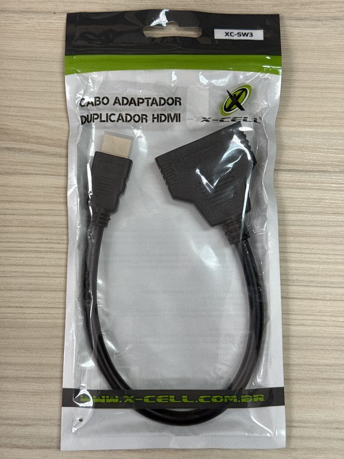 Cabo Duplicador HDMI XC-SW3 X-Cell