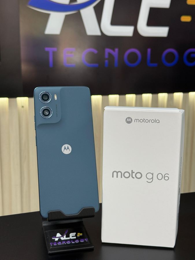 Celular Motorola Moto G06 128GB PB9U0000BR AZUL QUADRIBAND