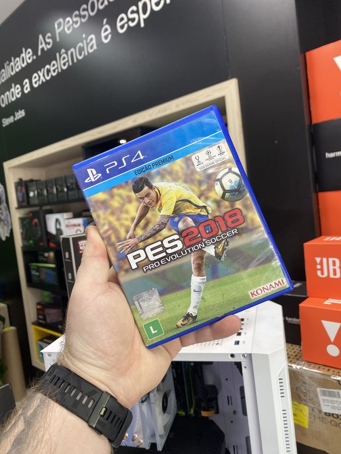 JOGO PS4 PRO EVOLUTION SOCCER 2018