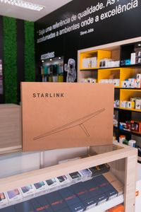 KIT STARLINK INTERNET VIA SATELITE V4 2534008BR BRANCO BIVOLT