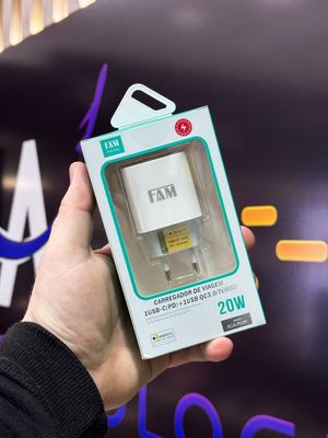 TOMADA 2 USB FCA-PD29 20W FAM