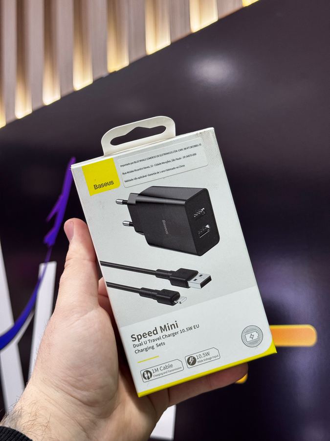 KIT BASEUS 10.5 SPEED MINI/ COMPACT CHARGER
