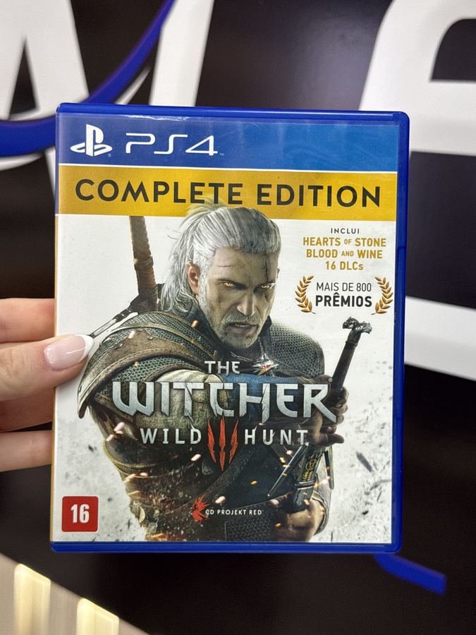 JOGO PS4 THE WITCHER 3 WILD HUNT