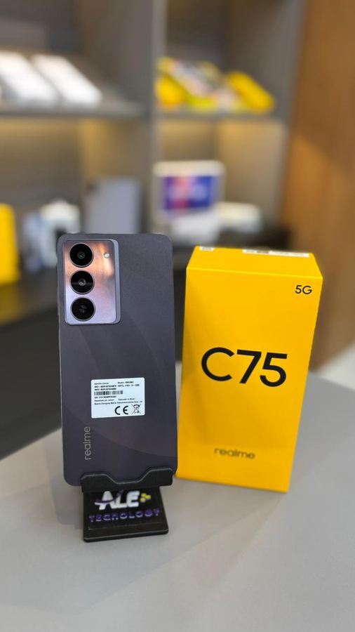 CEL. REALME C75 5G 256GB PRETO