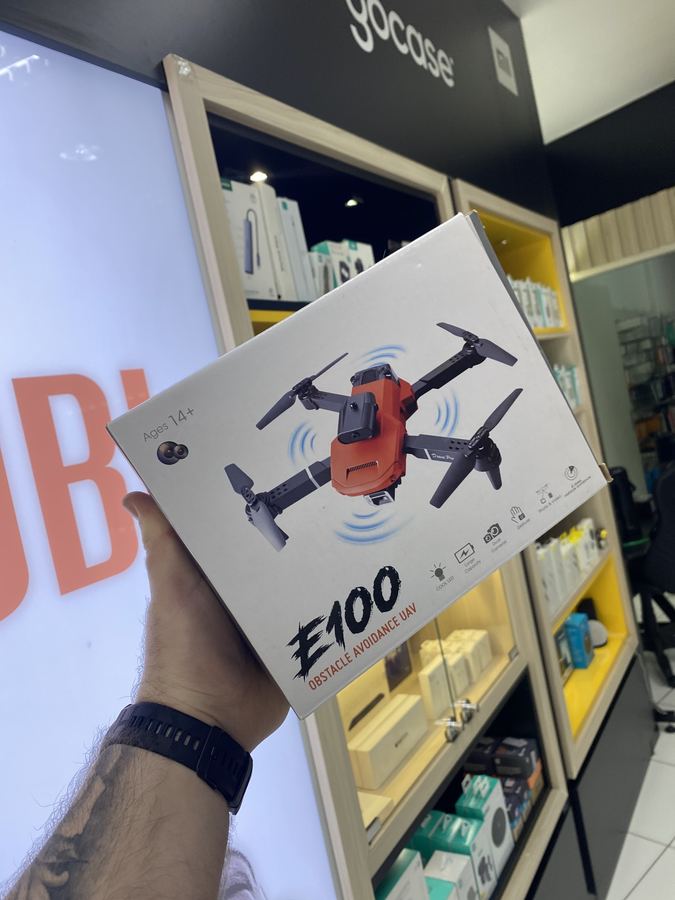 DRONE LARANJA SIMPLES